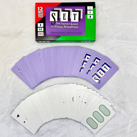 Vintage 1991 Set Family Card Game of Visual Perception 100% Complete - Picture 1 of 7